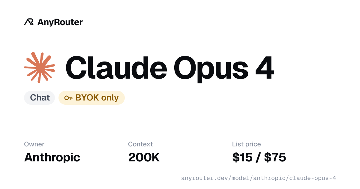 Claude Opus 4 share card