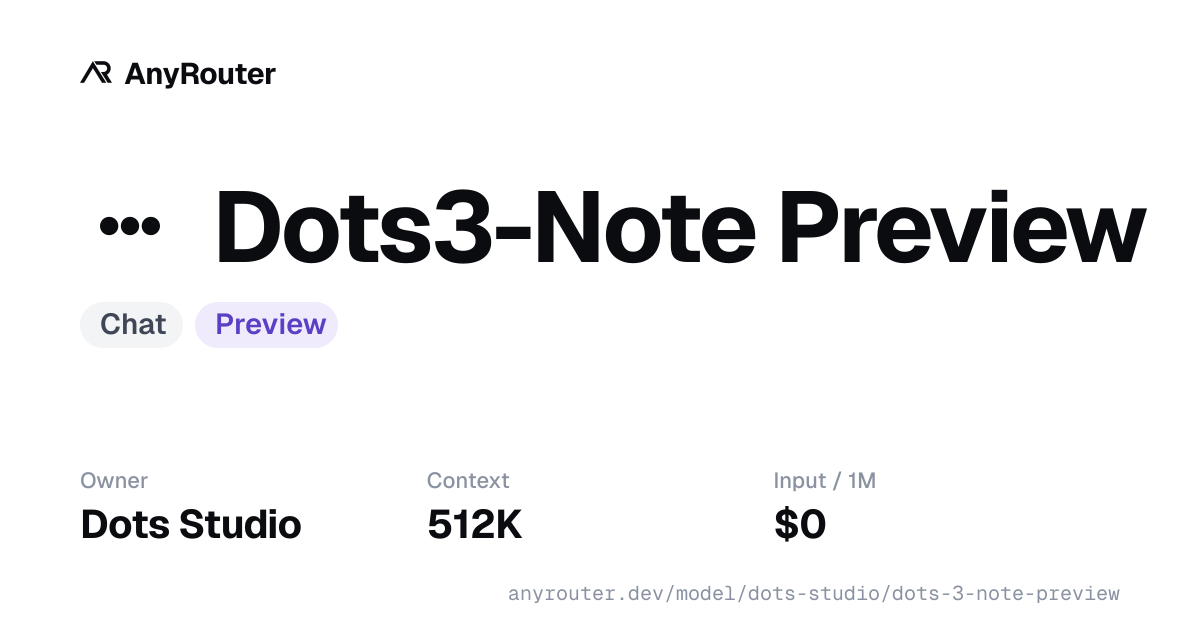 Dots3-Note Preview share card
