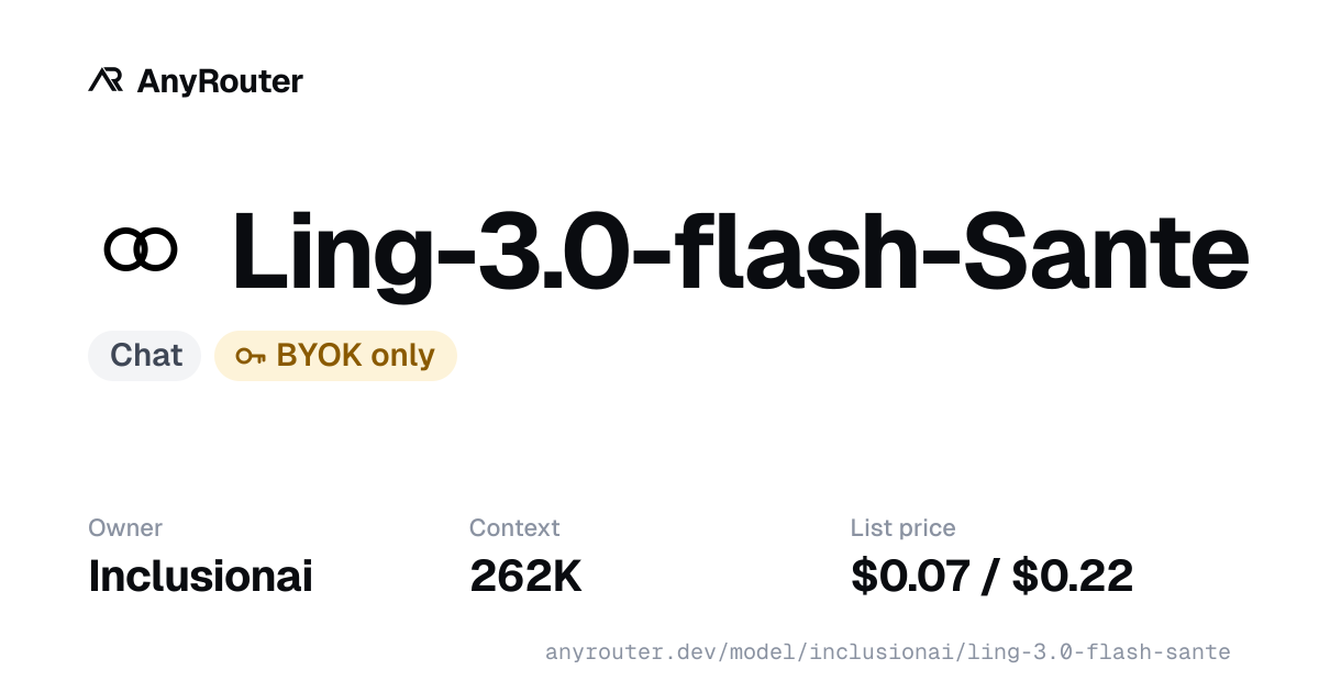 Ling-3.0-flash-Sante share card