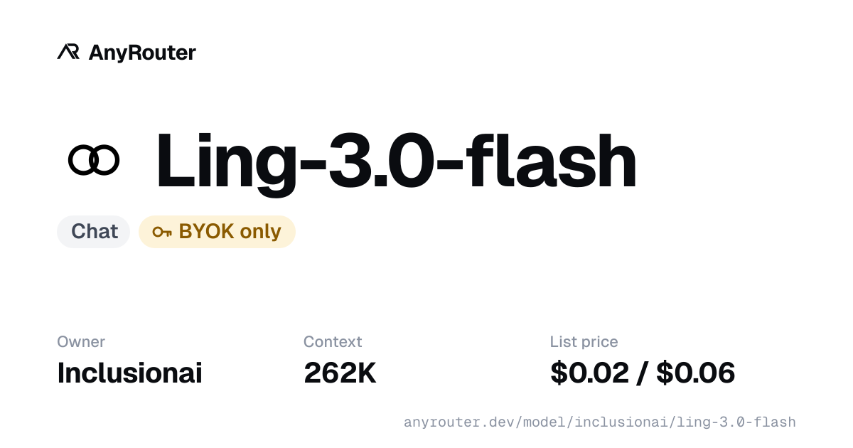 Ling-3.0-flash share card