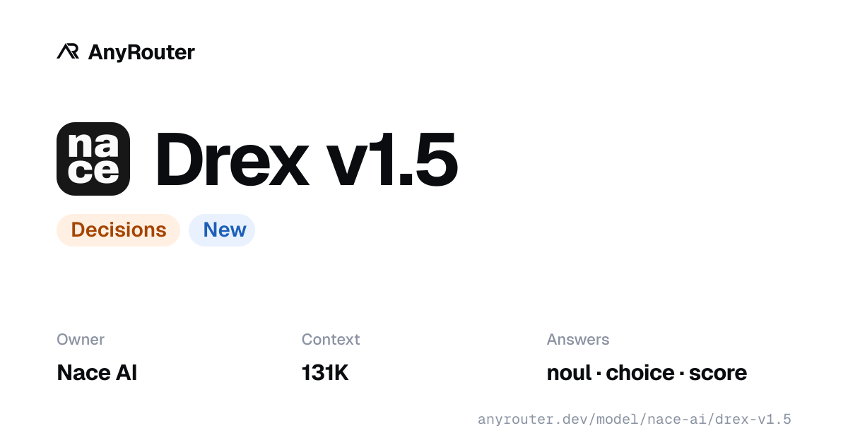 Drex v1.5 share card