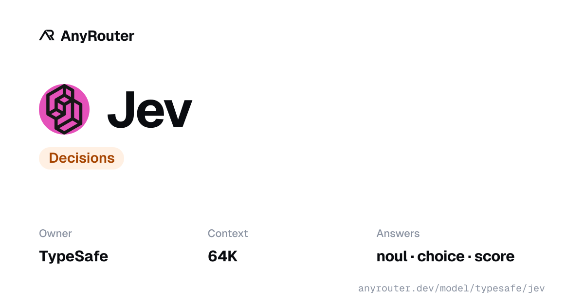 Jev share card