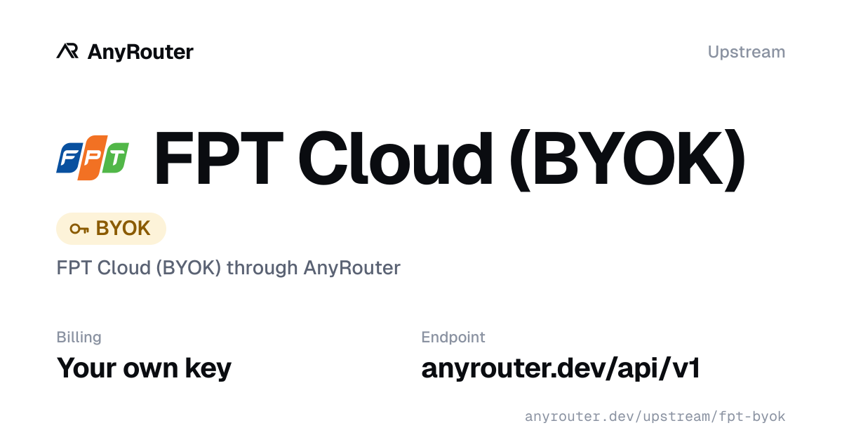 FPT Cloud upstream share card