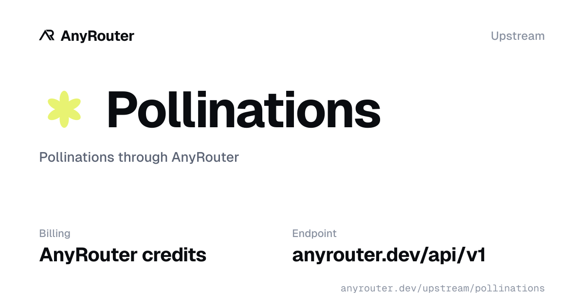 Pollinations upstream share card